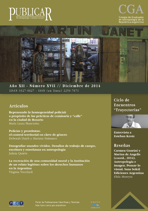 					Ver Núm. 17 (2014): PUBLICAR, año XII, n° XVII, diciembre 2014
				